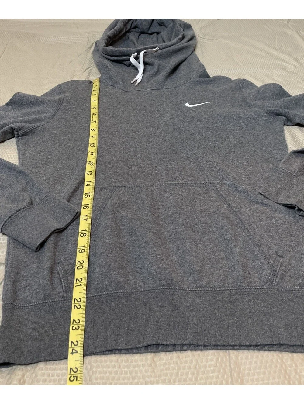 Nike Hoodie Women’s Small Gray Sweatshirt Rally Funnel Neck Long Sleeve…